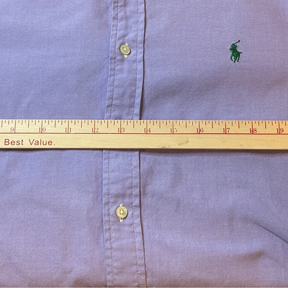 Ralph Lauren Lavender Button Down Shirt - Picture 6 of 9